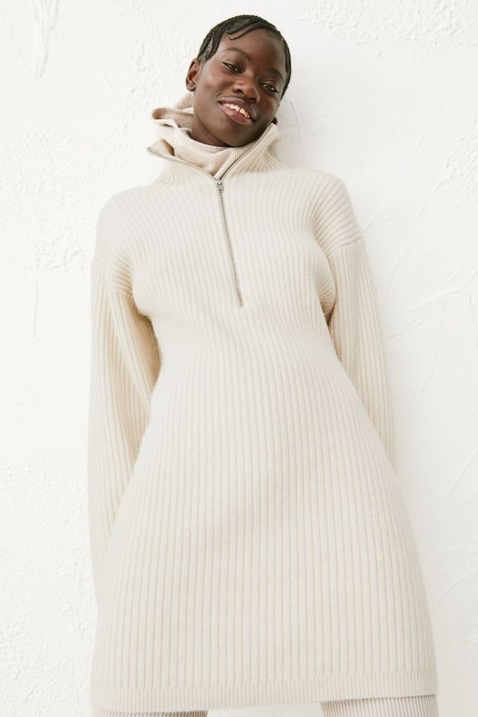 A Cool Sweater Dress: H&M Rib-Knit Dress