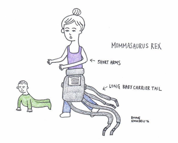Funny Cartoons Show Struggles of New Moms