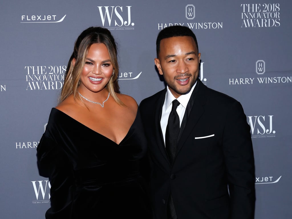 Chrissy Teigen and John Legend at Magazine Innovator Awards