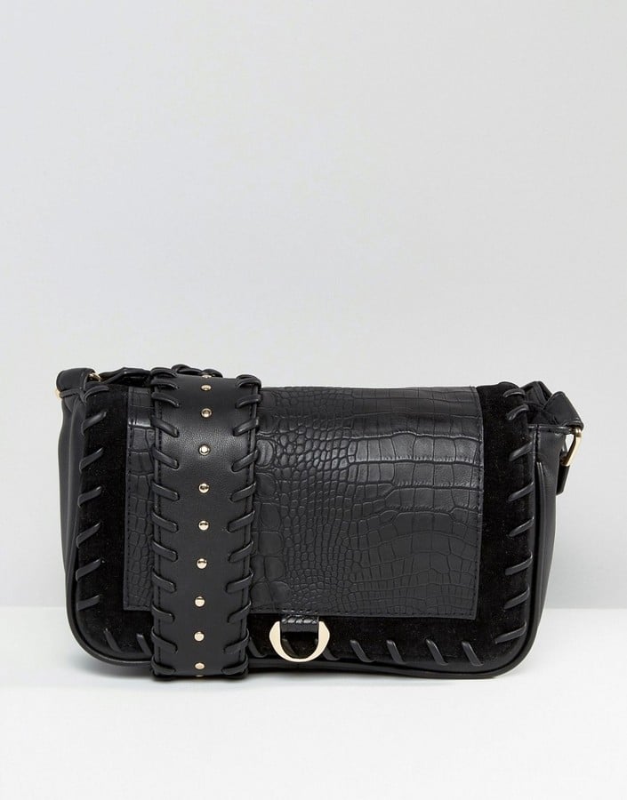 tie shoulder bag