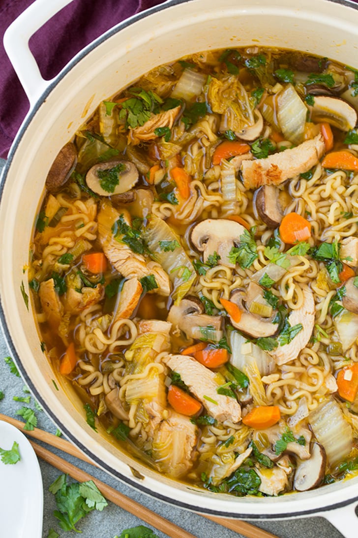 Asian Chicken Noodle Soup Recipes Using Instant Ramen POPSUG