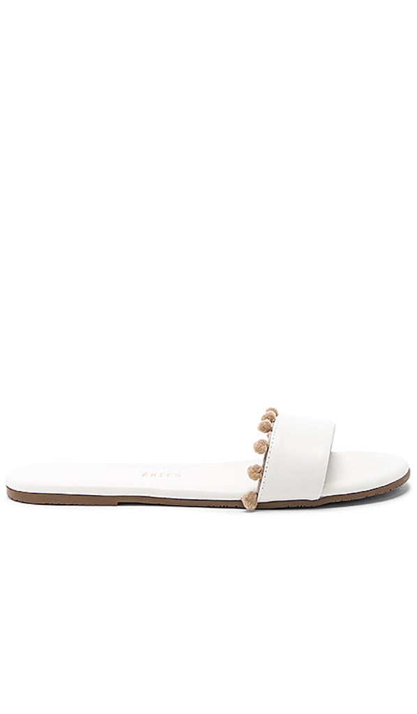 Tkees Alex Sandal in White