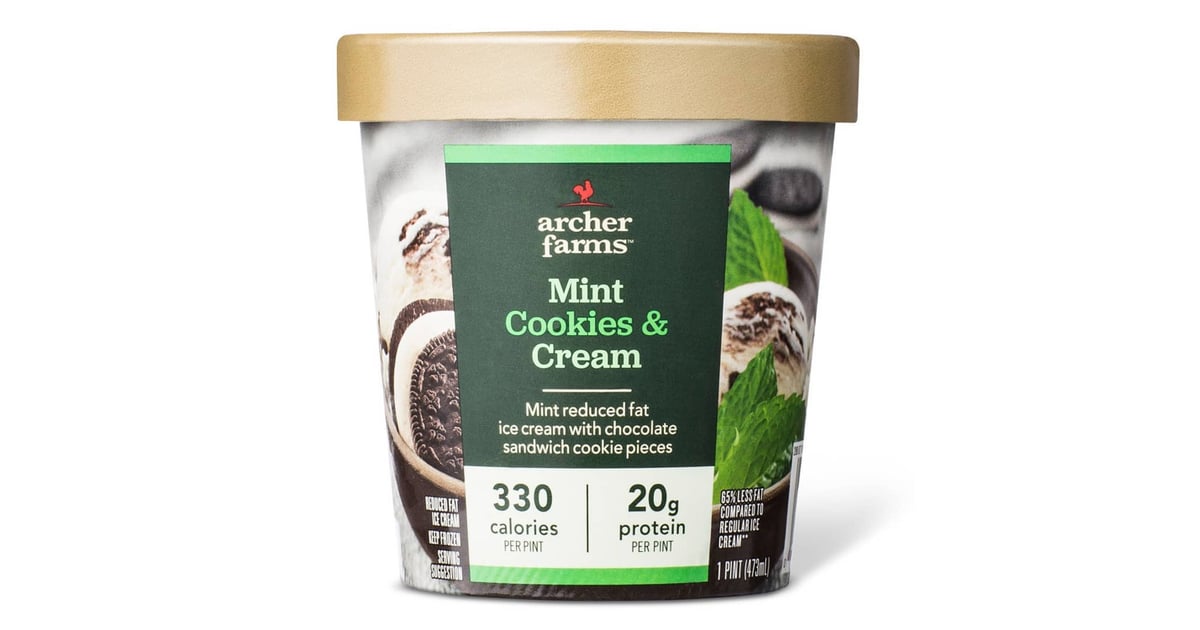 Mint Cookies & Cream | Archer Farms High-Protein Ice Cream From Target 2018 | POPSUGAR Fitness ...