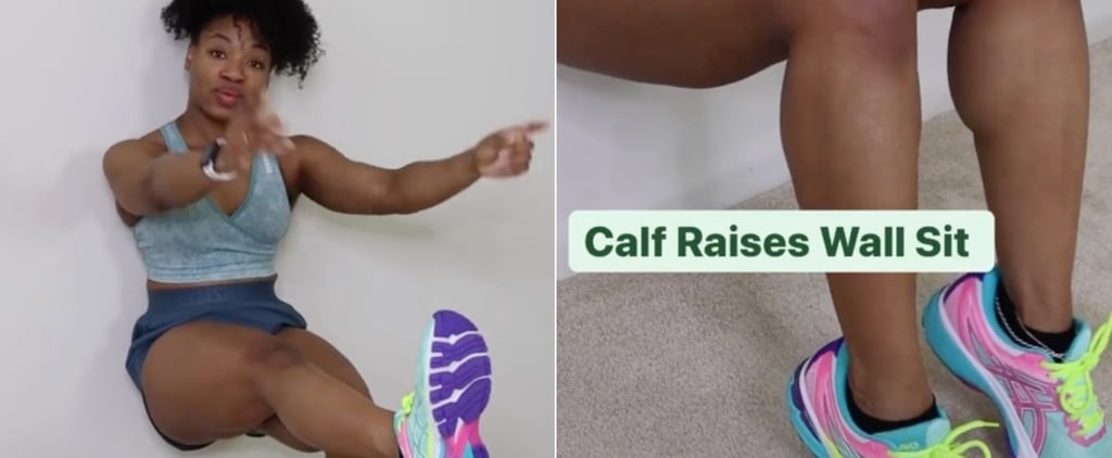 How to Make a Wall Sit Harder From a Trainer on TikTok