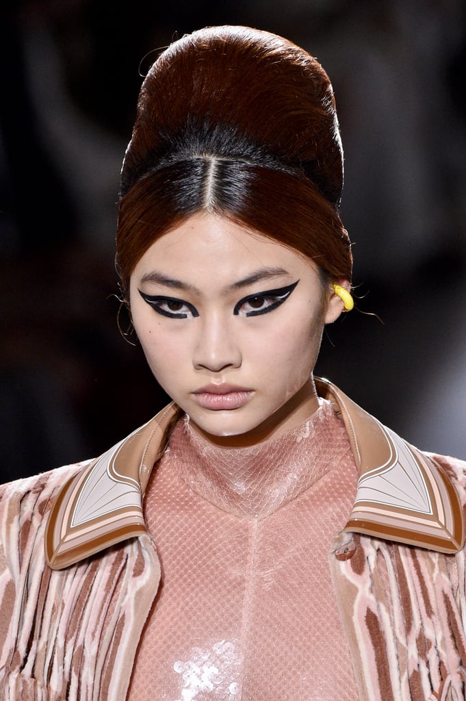 HoYeon Jung at the Fendi Show During Paris Fashion Week in 2018