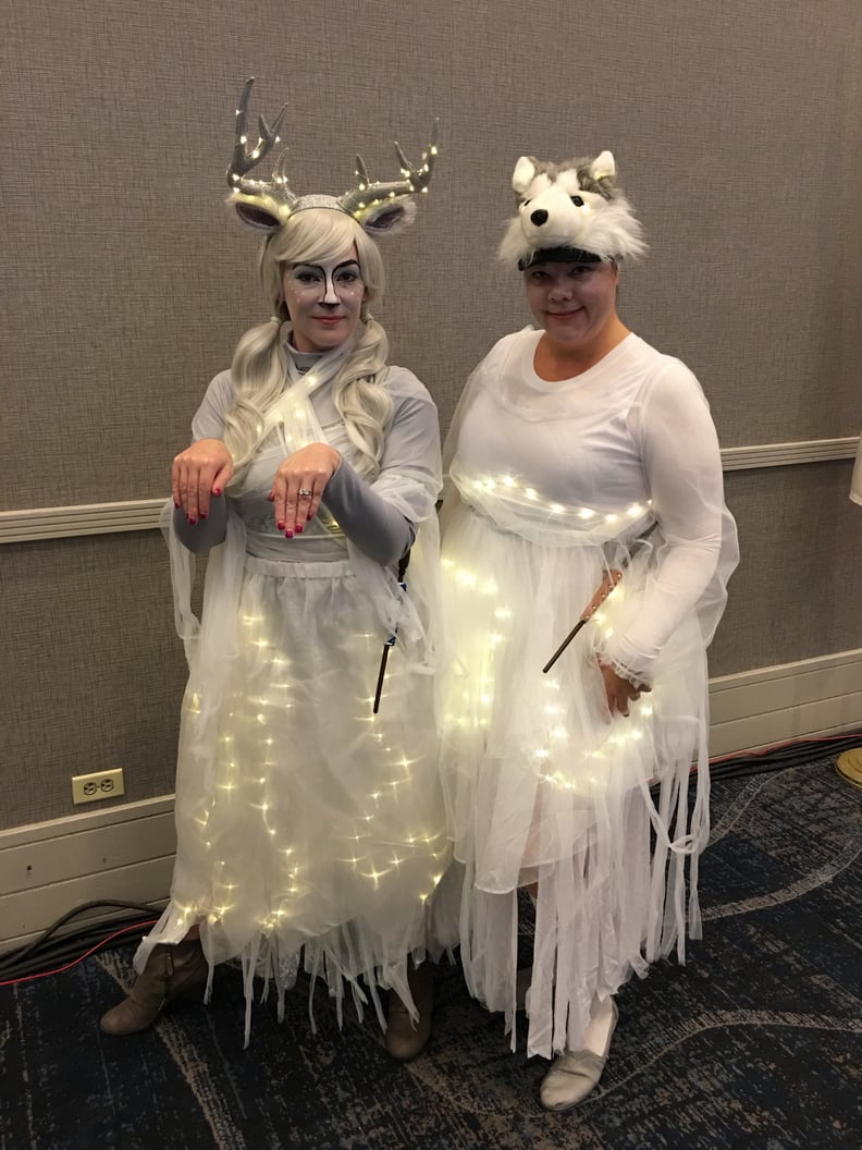 Magical Harry Potter Family Costume with Harry and Hedwig