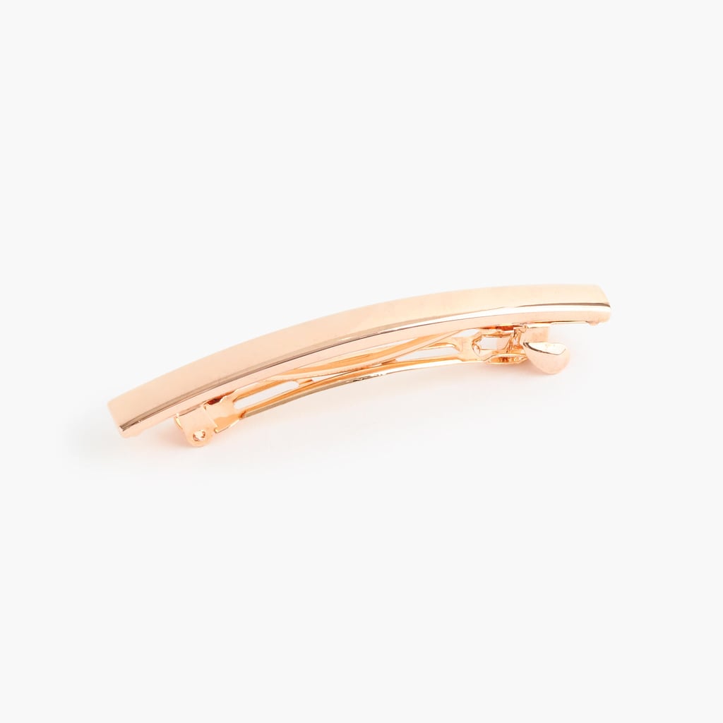 J.Crew Thin Metallic Barrette ($10)