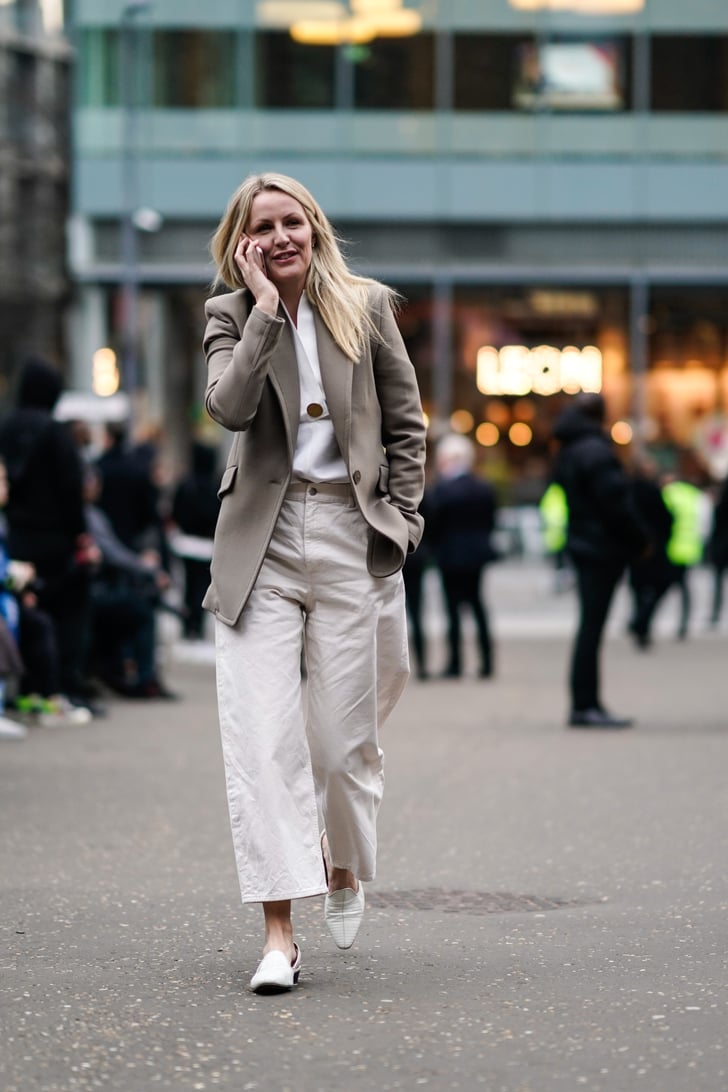 The secret to making wide-leg chinos feel fresh? | How to Wear Wide-Leg ...