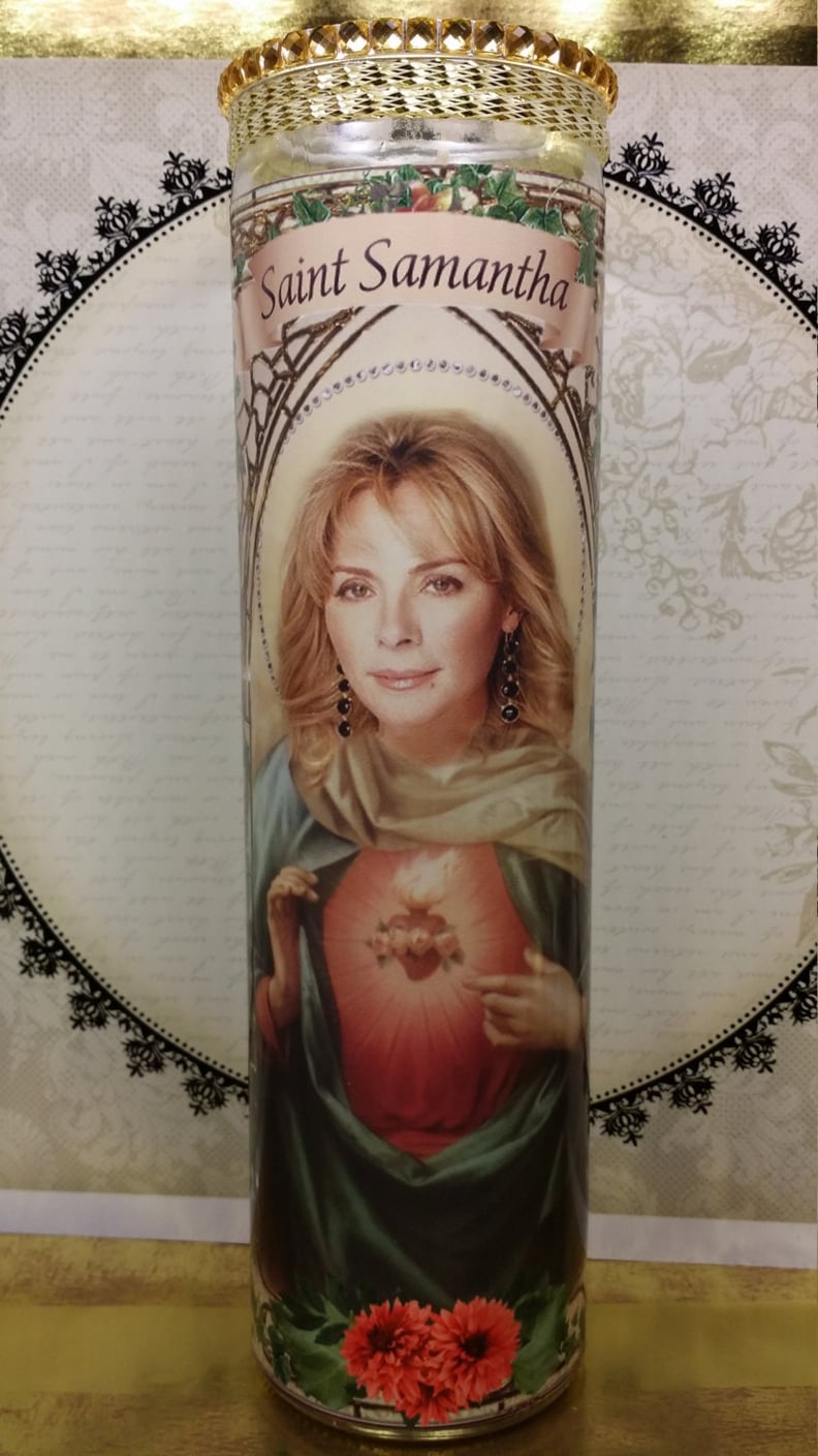 Best For a Laugh: Saint Samantha Prayer Candle