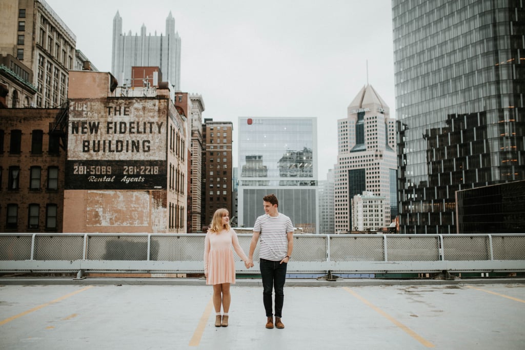 Rooftop Engagement Shoot