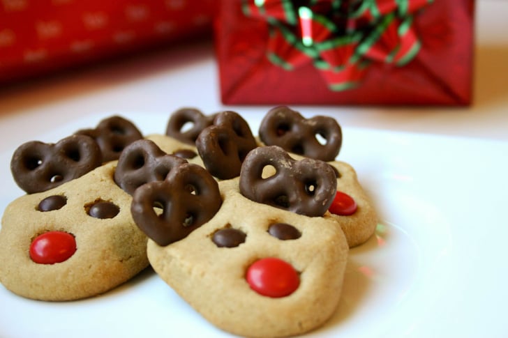 Peanut Butter Reindeer Cookies | Christmas Cookie Exchange Recipes For