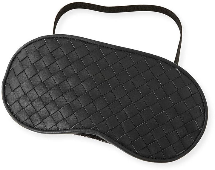 Bottega Veneta Intrecciato Leather Sleep Mask ($250)