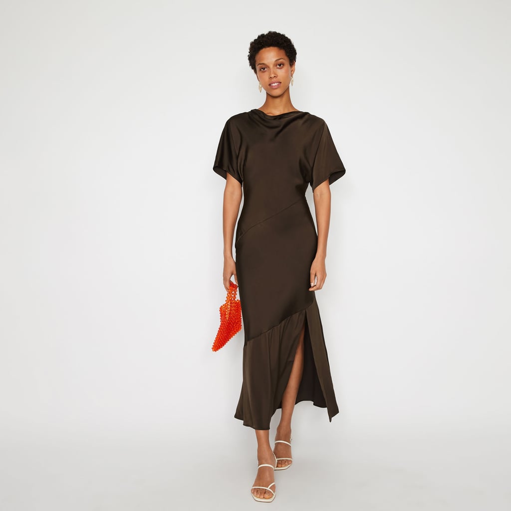 Warehouse Cowl Maxi Dress