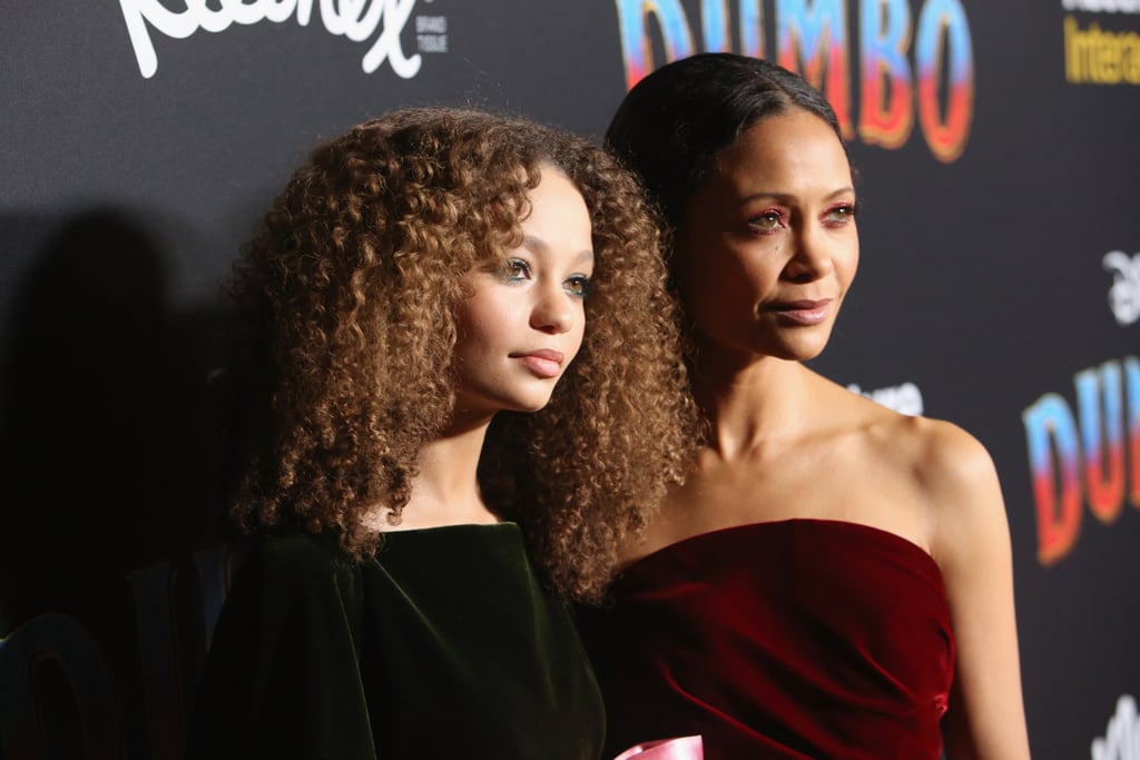 Thandie Newton and Her Family at the Dumbo Premiere in LA