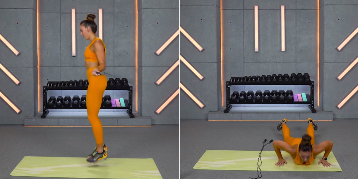 15 Minute Jump Rope Workout From Sydney Cummings POPSUGAR Fitness