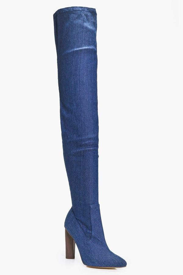 boohoo green boots
