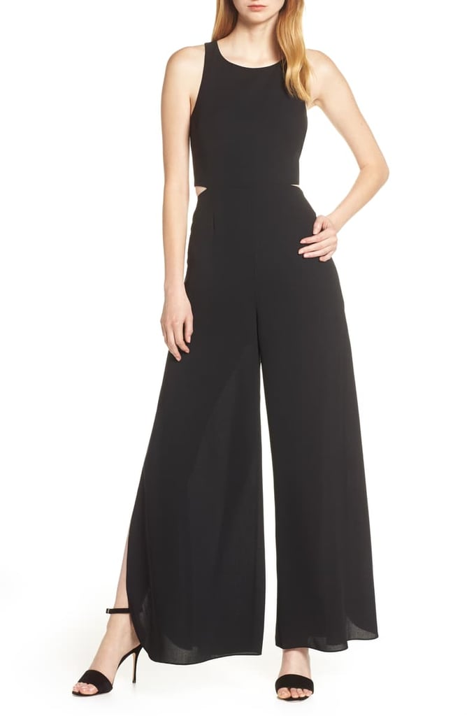 Ali & Jay Rooftop Chiffon Tulip Leg Jumpsuit