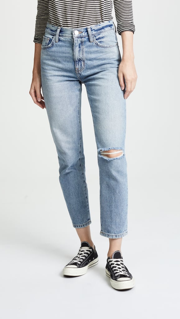 best jeans for petite inverted triangle