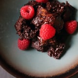 Vegan Chocolate Bread Pudding