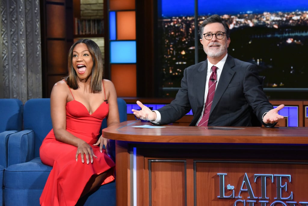 Tiffany Haddish on The Late Show With Stephen Colbert 2018