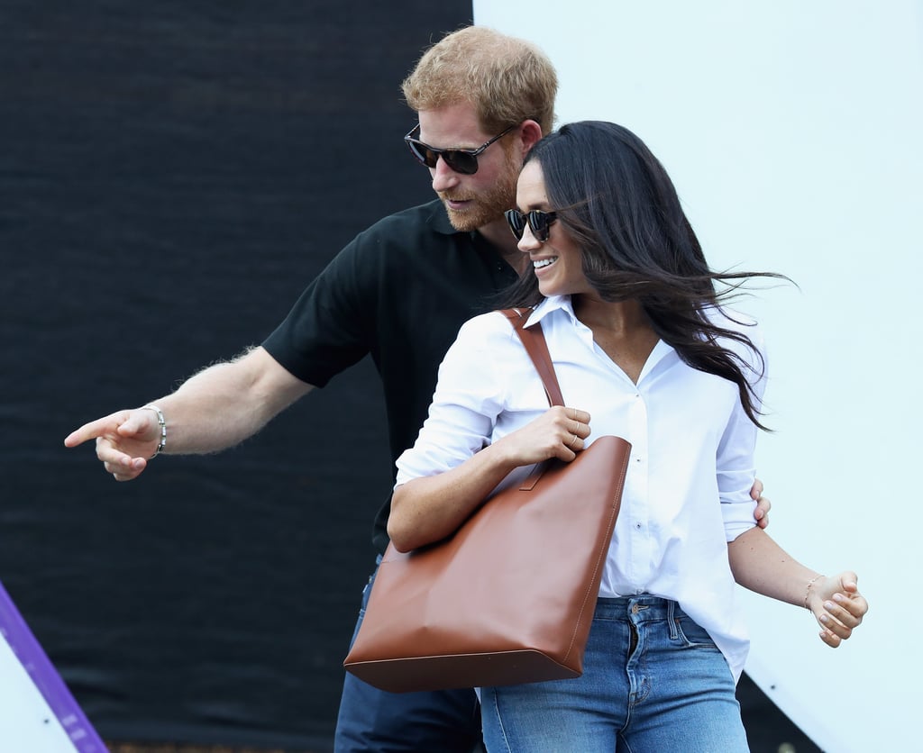 The previous day, Harry and Meghan made their very first public appearance as a couple at the wheelchair tennis event.