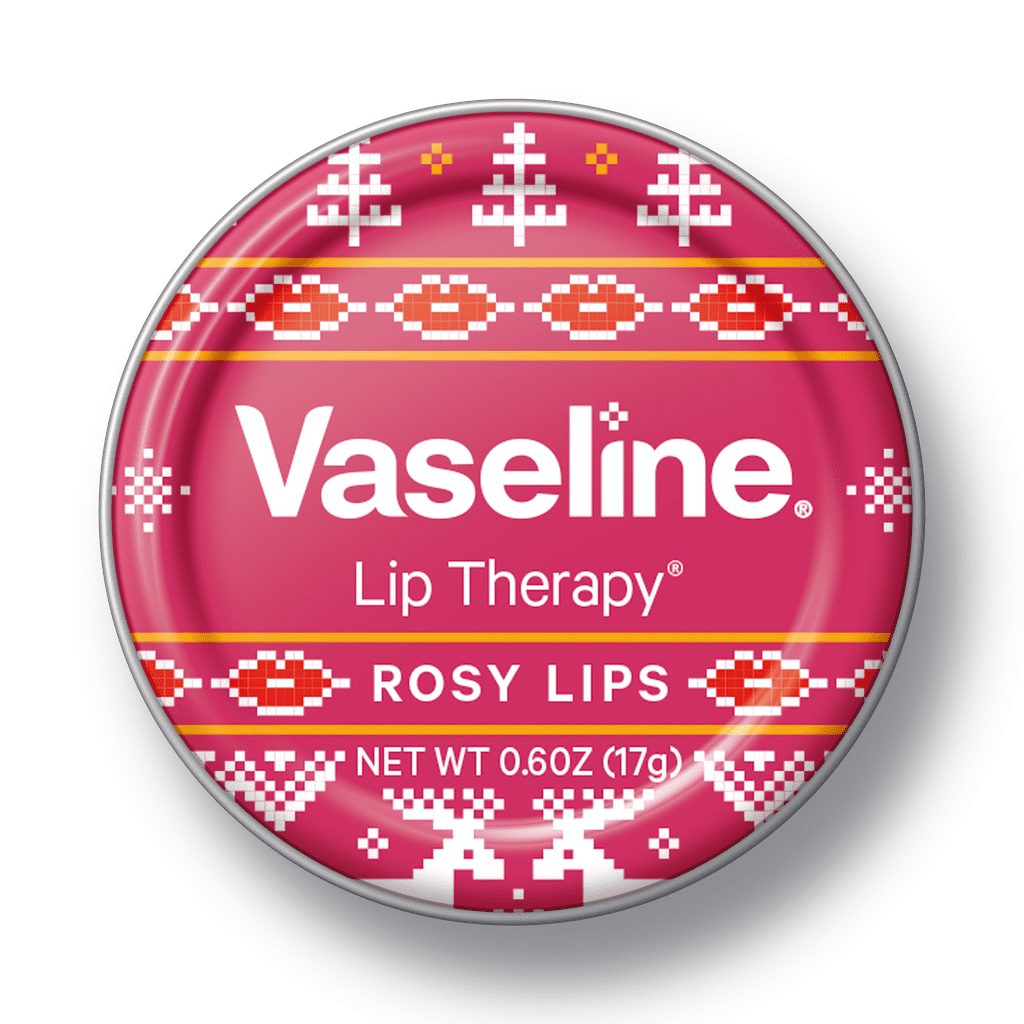 Vaseline Holiday Sweater Rosy Lips Lip Therapy