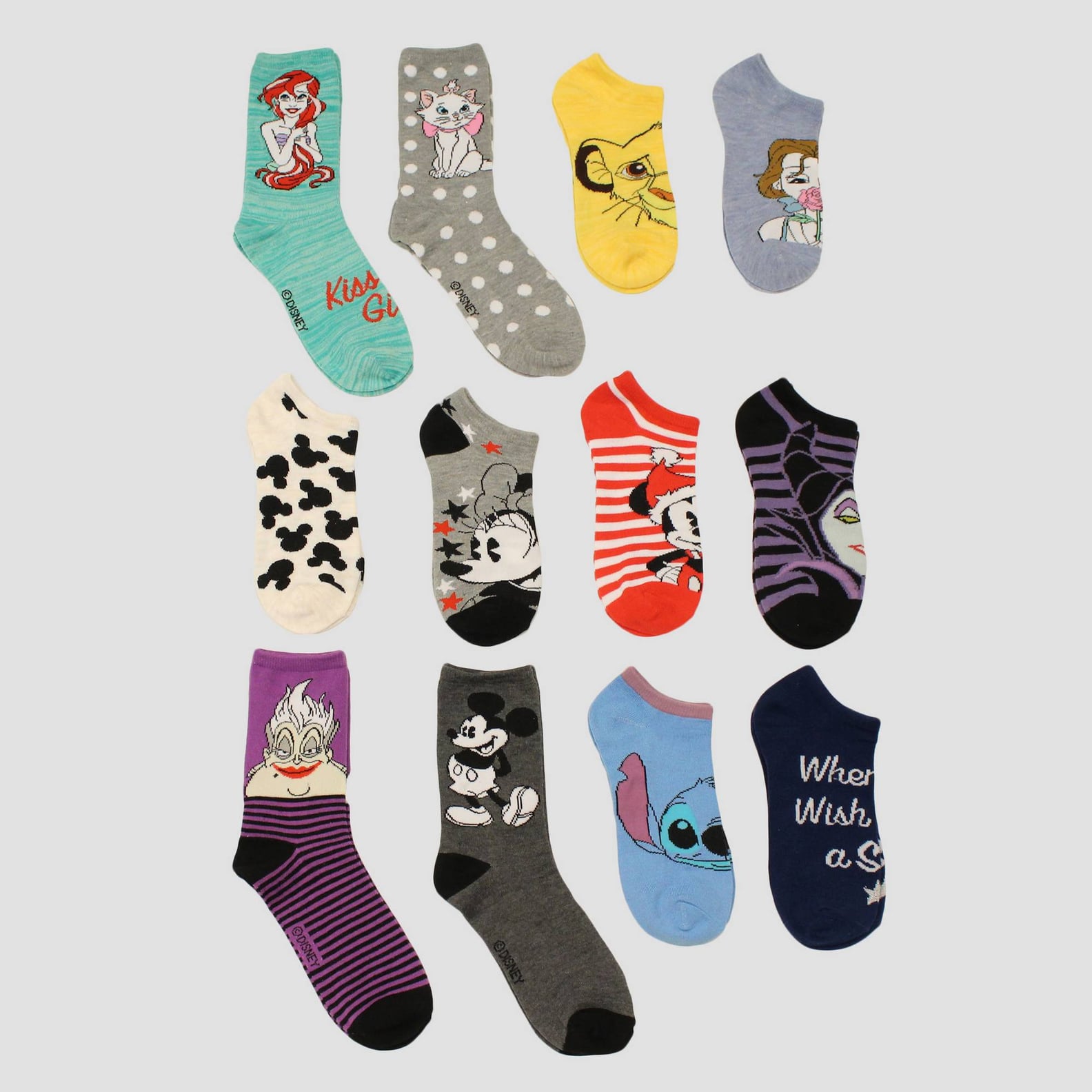 Disney Socks Advent Calendar POPSUGAR Love