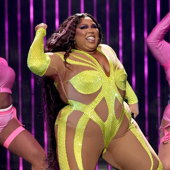 Lizzo Wears Neon Bedazzled Catsuit on Special Tour