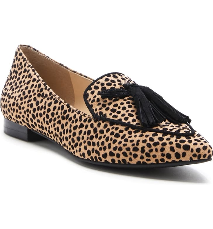 sole society leopard loafers