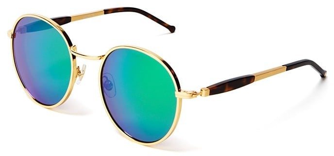 Wildfox Couture Dakota Metal Round Mirror Sunglasses, 54mm ($199)