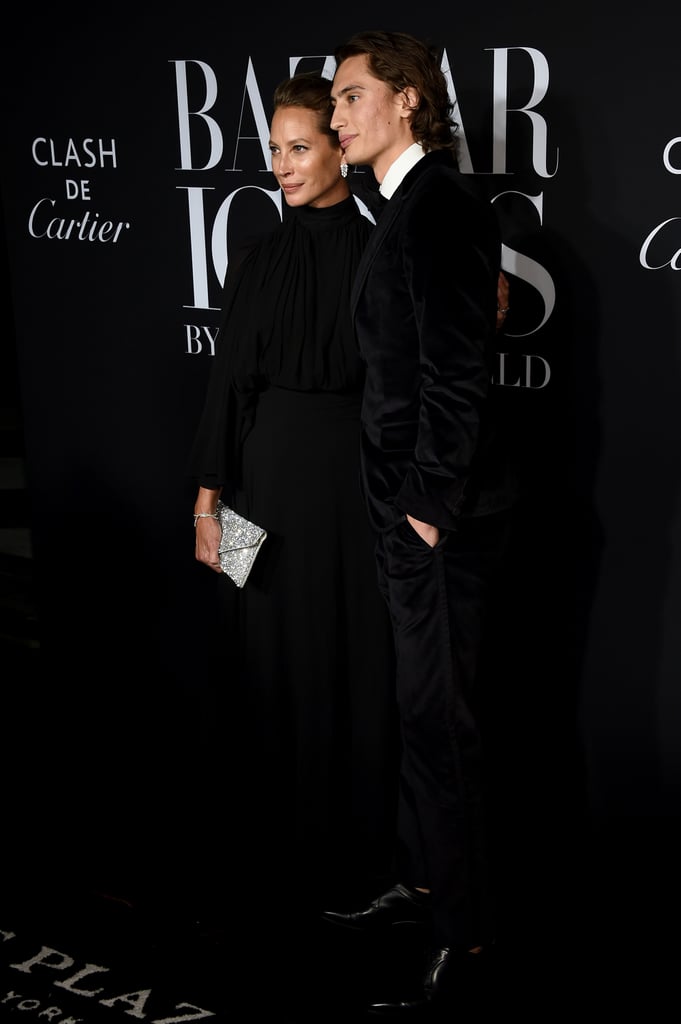 Christy and James Turlington at the Harper's Bazaar ICONS Party