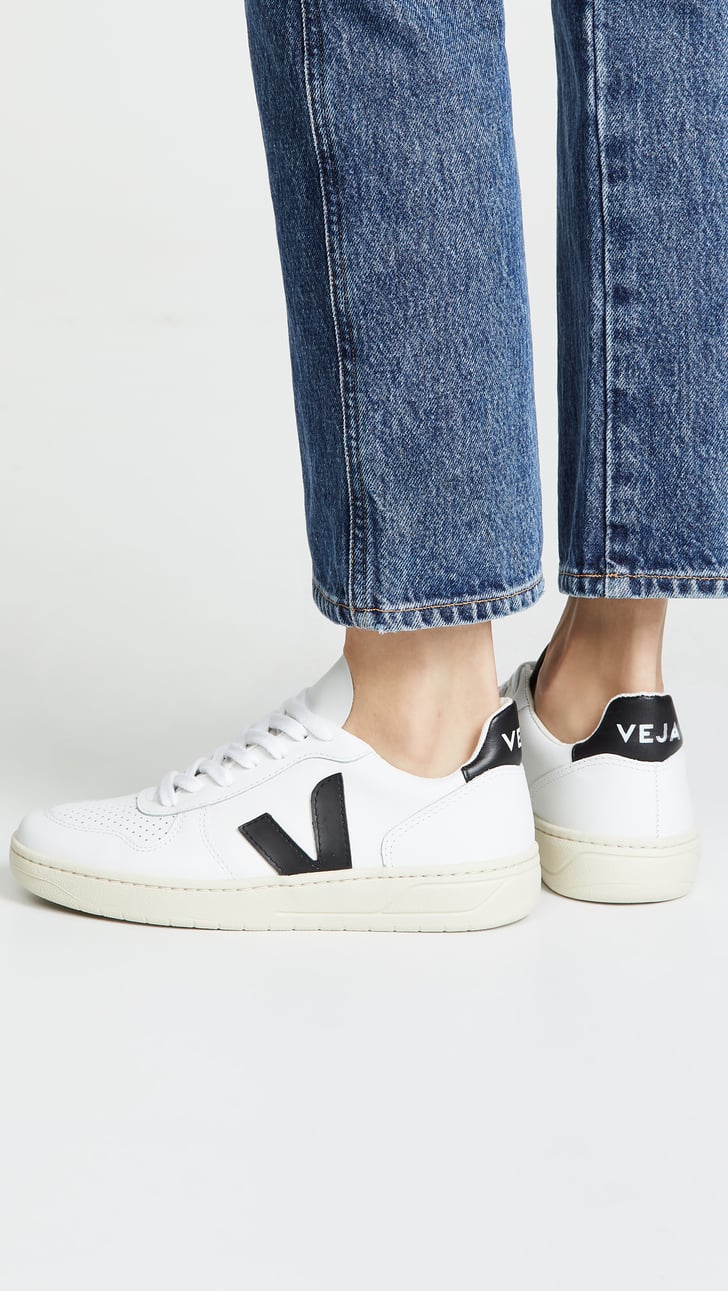 Veja V-10 Lace Up Sneakers | Best Travel Sneakers | POPSUGAR Fashion ...