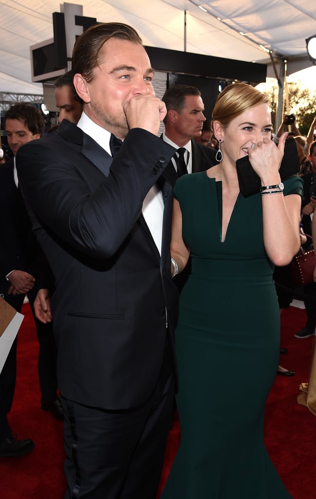 Pictured: Leonardo DiCaprio, Kate Winslet