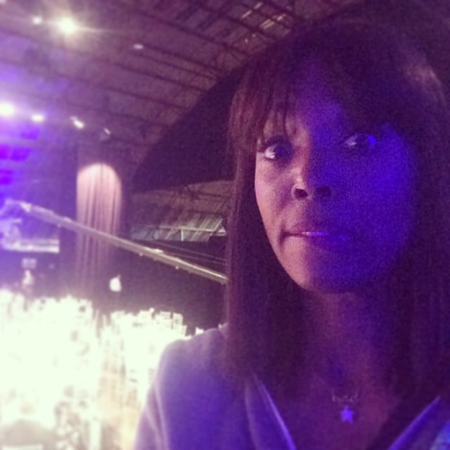 Host Aisha Tyler snapped a picture during rehearsals, joking, "I'm not nervous. Shut up."
Source: Instagram user aishatyler