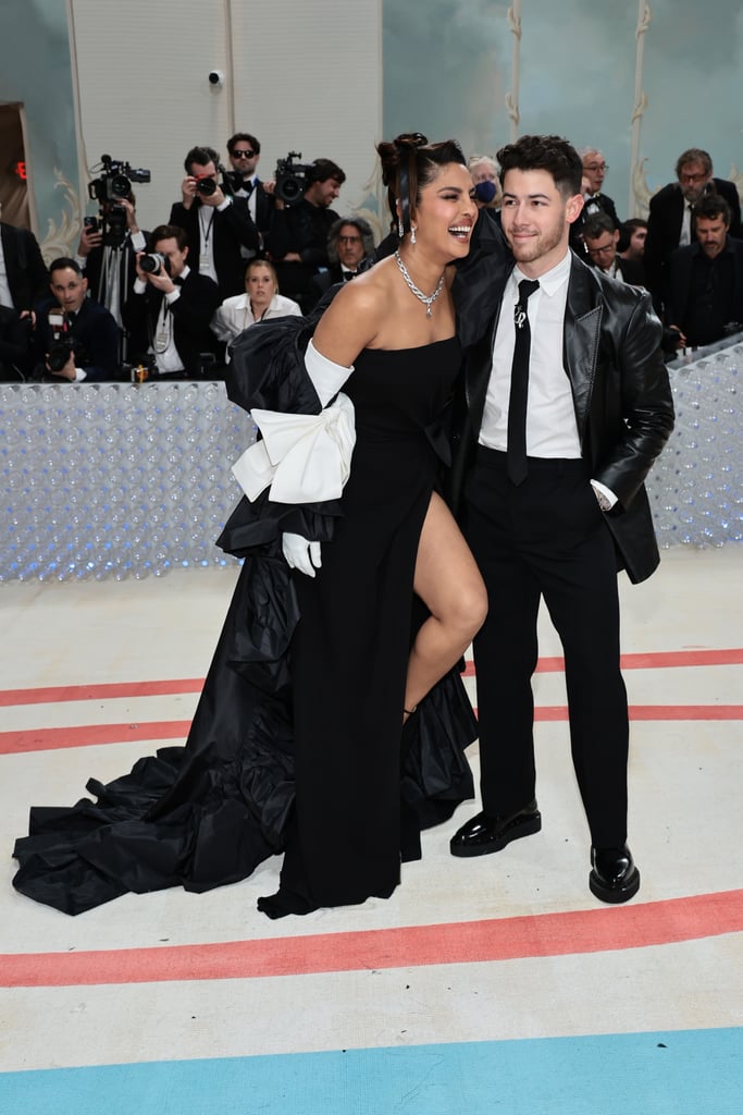 Priyanka Chopra and Nick Jonas at 2023 Met Gala POPSUGAR Celebrity