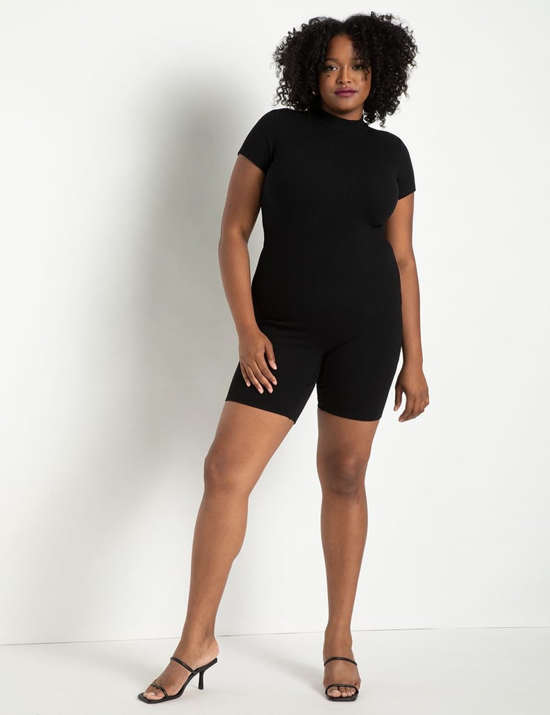 Eloquii Next Level Essential Short Jumpsuit