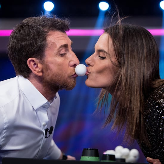 Alessandra Ambrosio on El Hormiguero April 2016