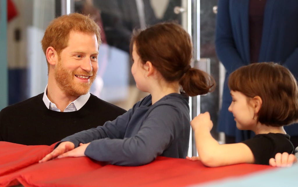 When He Chatted With Kids During a Visit to Fit and Fed