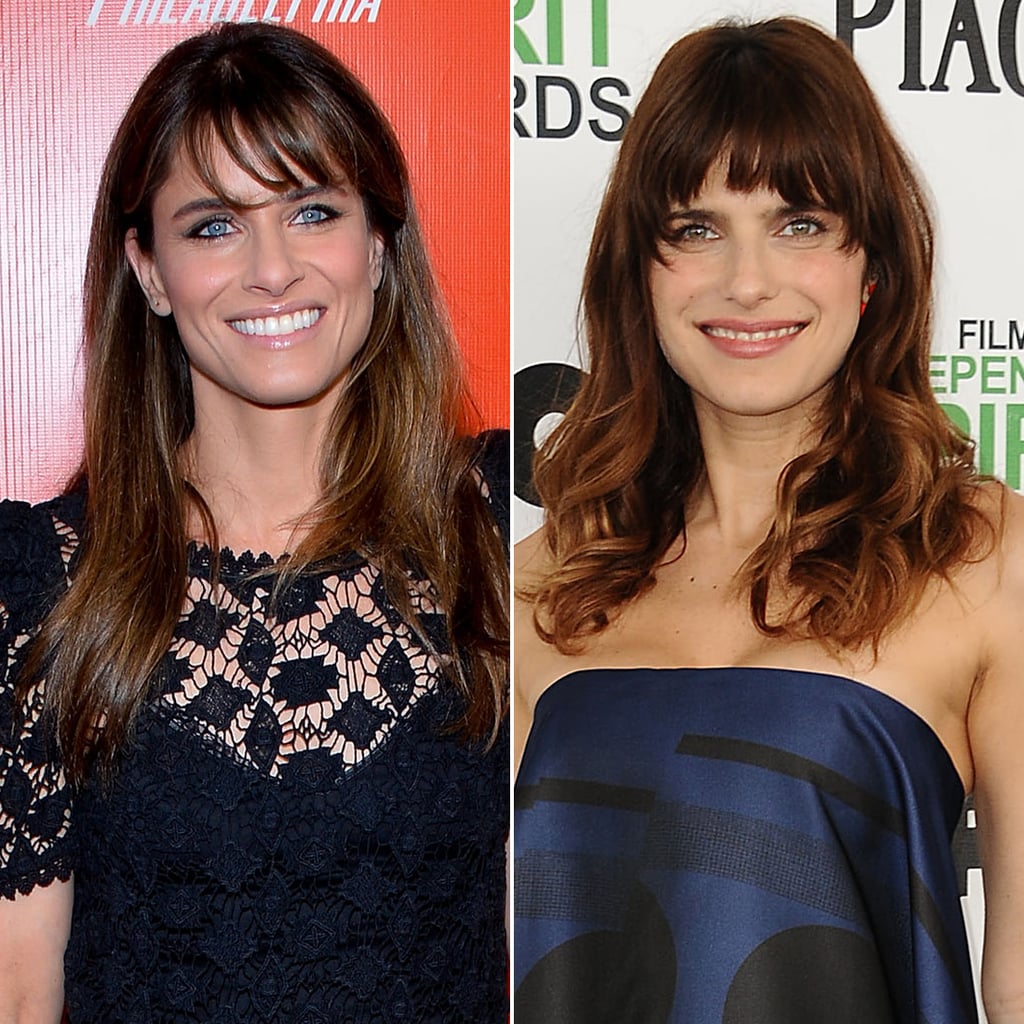 Amanda Peet and Lake Bell