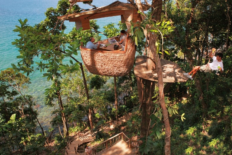 TreePod Dining at Soneva Kiri (Thailand)