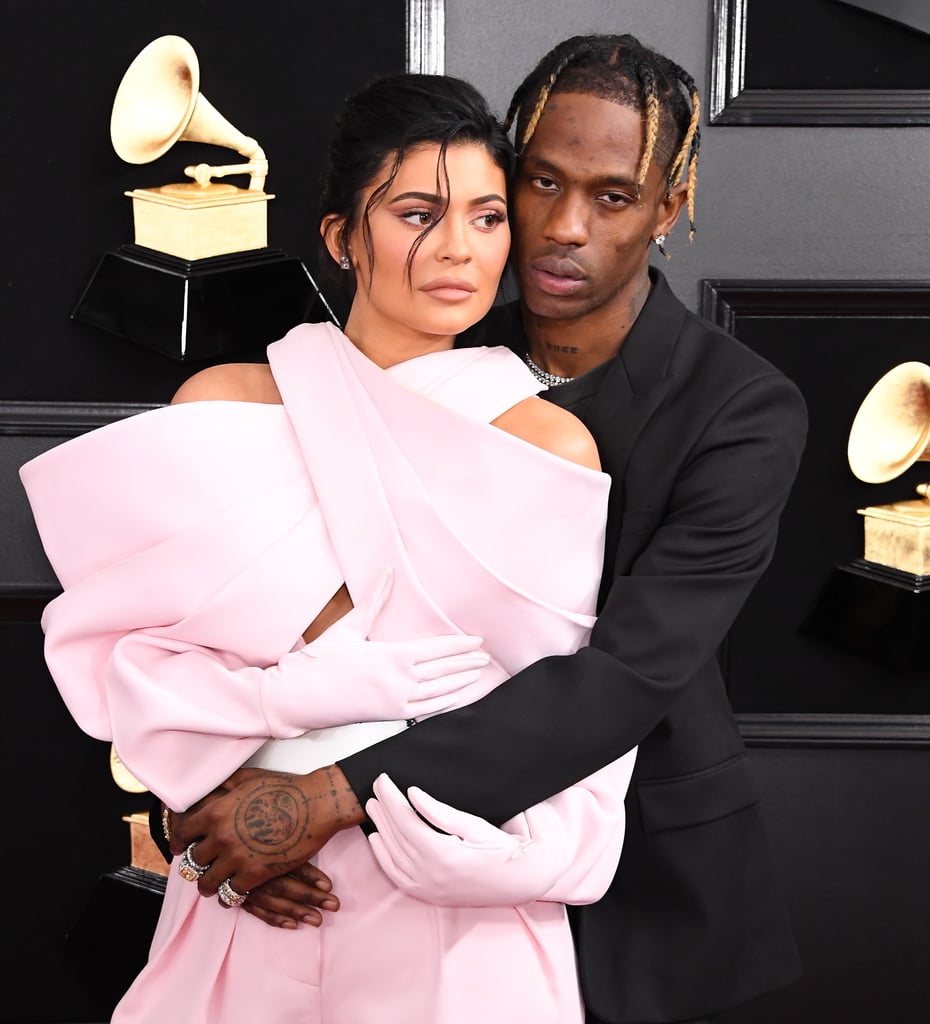 Travis Scott Covers Kylie Jenner's House in Rose Petals 2019