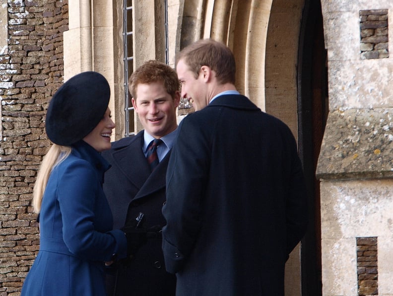 Zara Tindall, Prince Harry, and Prince William