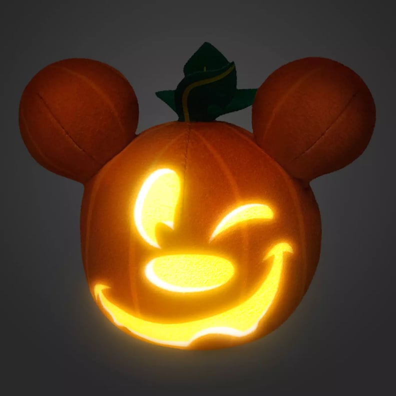 Mickey Mouse Light-Up Halloween Pumpkin Plush