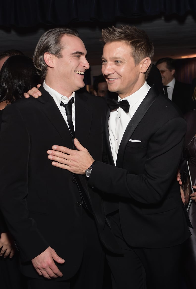 Joaquin Phoenix and Jeremy Renner