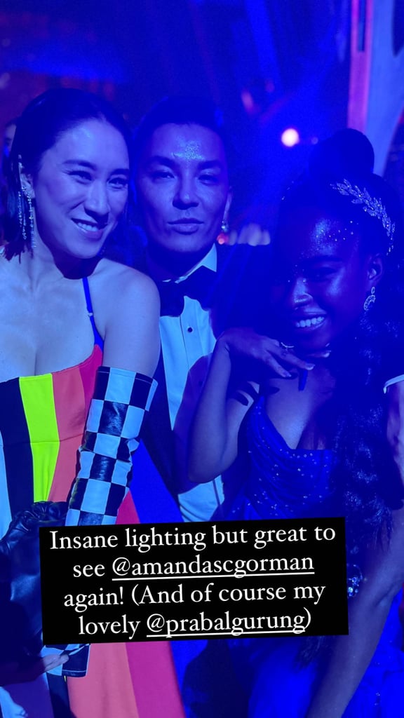 Pictured: Eva Chen, Prabal Gurung, and Amanda Gorman