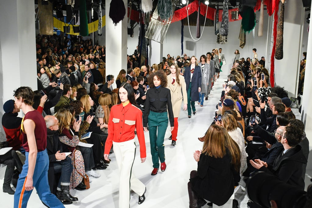 Sunday, Sept. 10
10 a.m. — Victoria Beckham
11 a.m. — Public School
1 p.m. — Mansur Gavriel
2 p.m. — Tracy Reese
3 p.m. — Sies Marjan
7 p.m. — Prabal Gurung
8 p.m. — Opening Ceremony
9 p.m. — Fenty Puma by Rihanna
Monday, Sept. 11
11 a.m. — Zimmermann
11 a.m. — Rosie Assoulin
12 p.m. — Lela Rose
2 p.m. — Zadig & Voltaire
3 p.m. — 3.1 Phillip Lim
4 p.m. — Oscar de la Renta
5 p.m. — Veronica Beard
7 p.m. — Anna Sui
9 p.m. — Helmut Lang