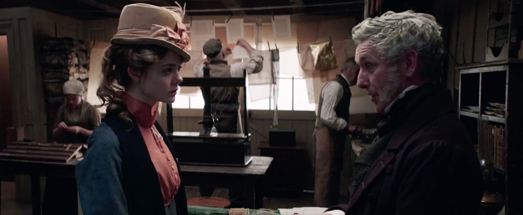 Elle Fanning in Mary Shelley Movie Video