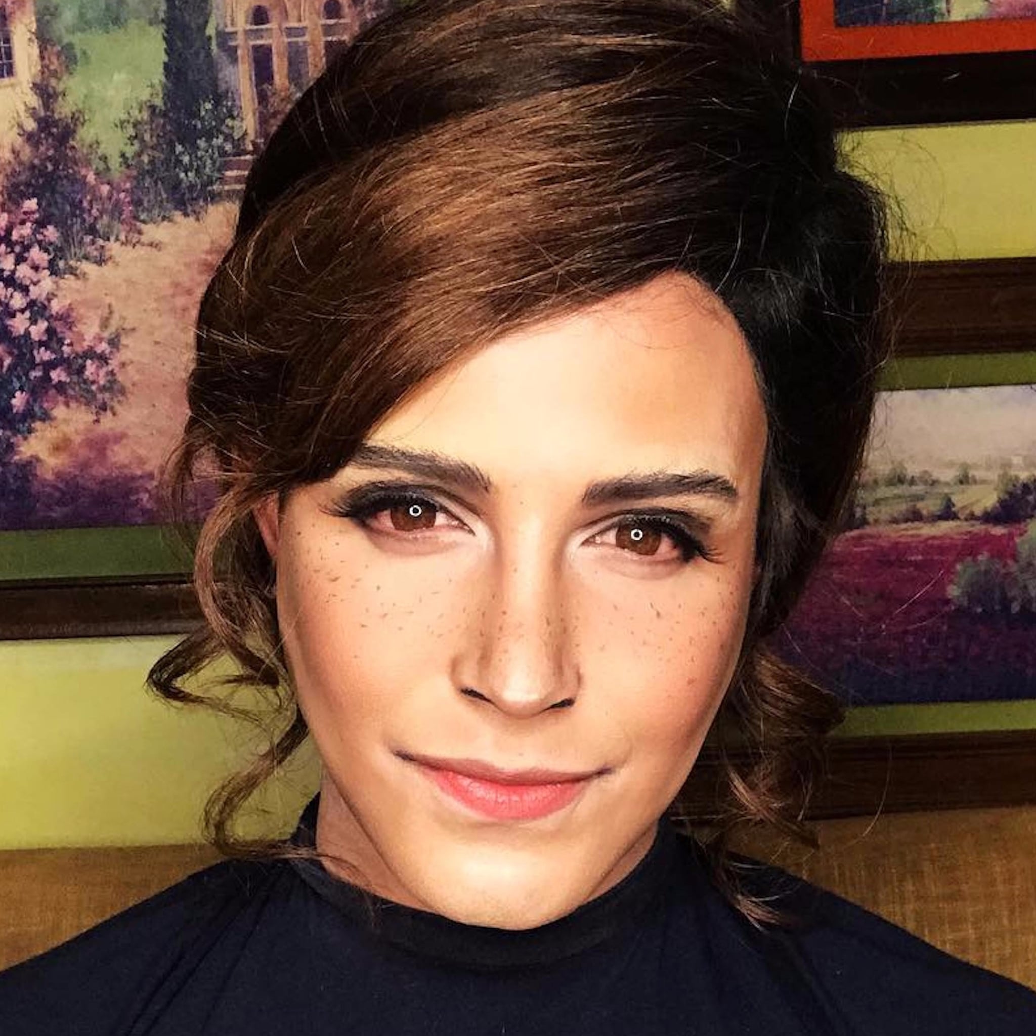Emma Watson Makeup Transformation Popsugar Beauty