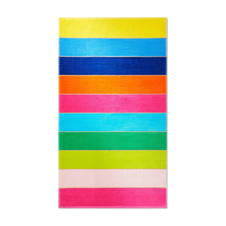 Colorful Beach Towel: Tabitha Brown For Target Striped Beach Towel