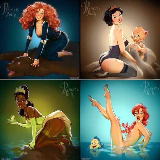 All Disney Princesses Nude - Disney Princesses as Pinups | POPSUGAR Australia Love & Sex